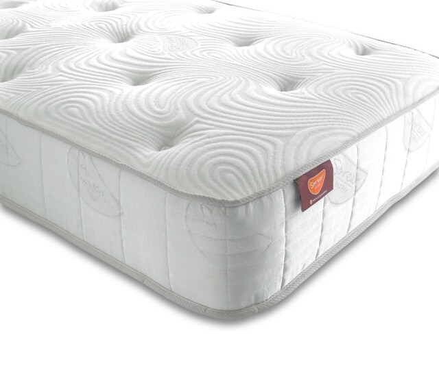 Sareer Latex Coil Spring Mattress 2FT6 White Small Single