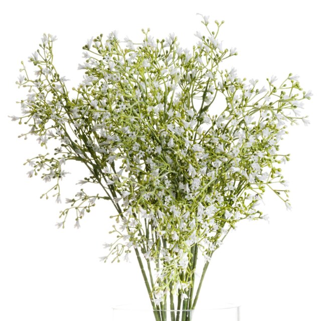 Hill Interiors Wildflower Spray Artificial Flower - White/Green - One Size