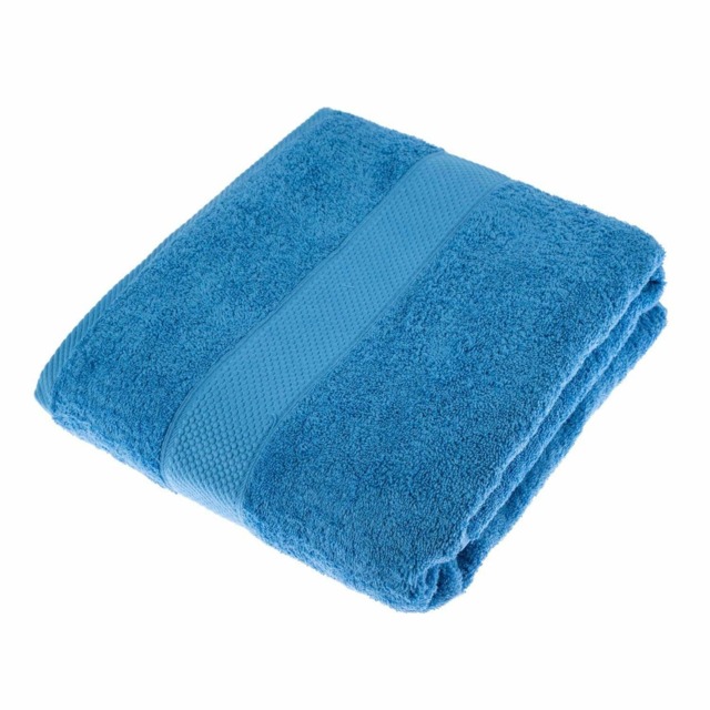 Homescapes Turkish Cotton Cobalt Blue Jumbo Towel