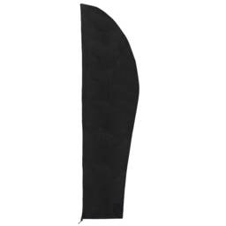 Living and Home Outdoor Waterproof Banana Umbrella Parasol Cover - Black Black