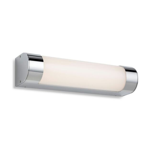 Lima Bathroom LED Wall Light 300mm Chrome with Opal Diffuser IP44