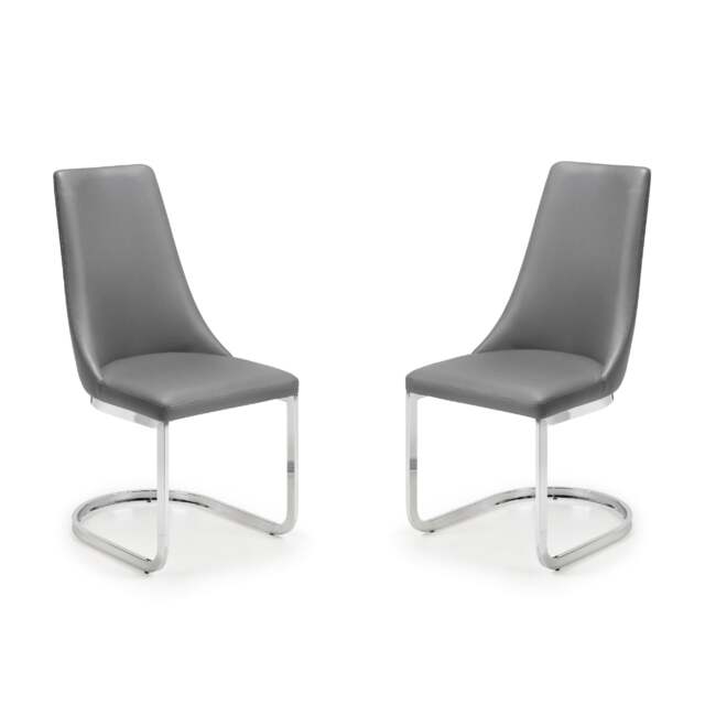 Sorelli Premium Cantilever Dining Chairs - Set of 2