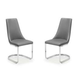 Sorelli Premium Cantilever Dining Chairs - Set of 2