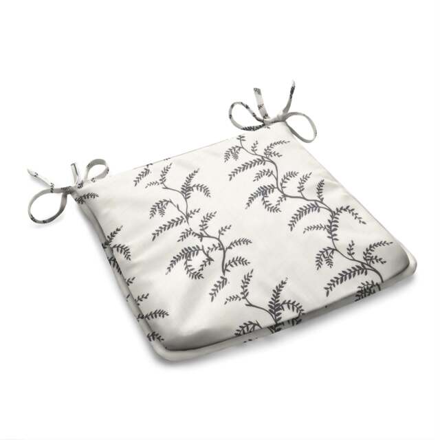 Linen Fern Outdoor Tapezoid Shape Seat Pad