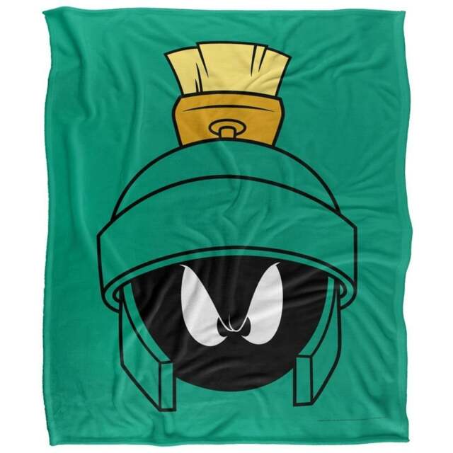 Looney Tunes Marvin The Martian Blanket - Multicoloured - One Size