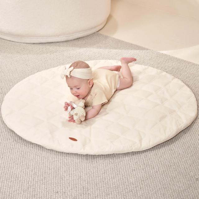 MiniDream Round Play Mat 100 CM - 100% Cotton