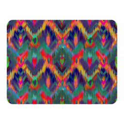 Abstract Ethnic Ikat Pattern Blanket Multi