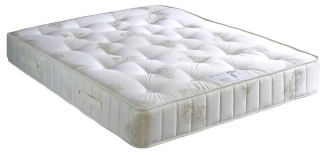 4ft Small Double Genuine Orthopaedic spring,ortho,Medium firm feel sprung mattress, Fast delivery Multi