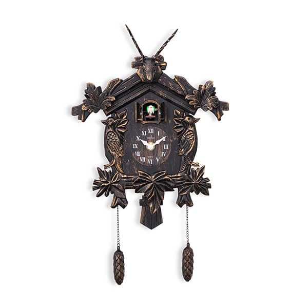Acctim Lindau Antique Bronze Wall Clock