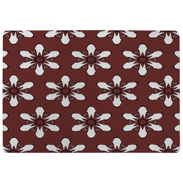 Modern Decorative Floral Pattern Rug Multi