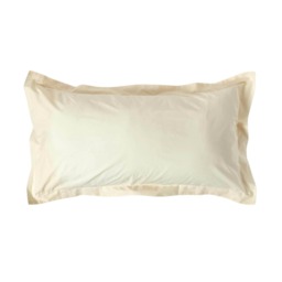 Homescapes Cream Egyptian Cotton Oxford Pillowcase 200 TC - King Size