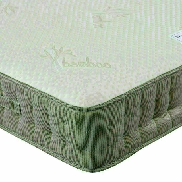 Bamboo Vitality 2000 Pocket Sprung Memory Foam Mattress Small Double