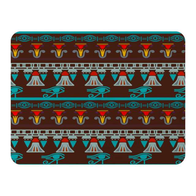 Ethnic Silhouettes Blanket Multi