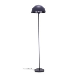 ValueLights Stassi Navy Mushroom Dome Metal Floor Lamp Blue