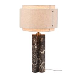 Nordlux Takai Indoor Table Lamp Brown Marble E27 On-Fixture Switch - Mains Powered, IP20