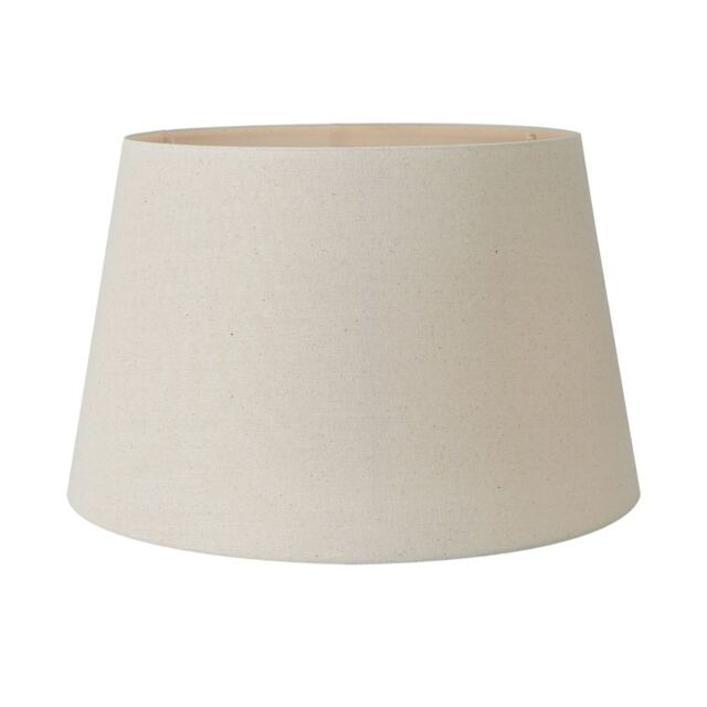 25cm Cream Tapered Lampshade For Table Lamps