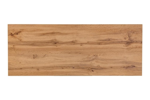 Bathroom Countertop Oak Effect 120cm Worktop Laminate Finish 1200mm Finished Edges Adel