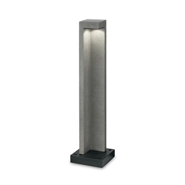 Titano Integrated LED Outdoor Bollard Lamp 1 Light Granite 3000K IP55