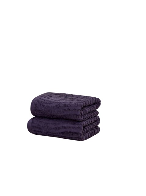 Safari Cotton Luxury Towels Soft and Absorbent Purple Hand towel