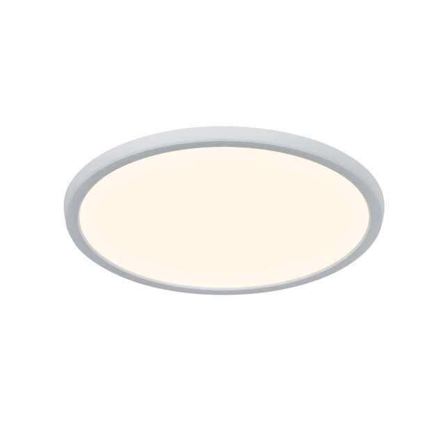 Nordlux Oja Indoor Ceiling Light White Plastic Intergrated LED 25,000hrs - Mains Powered, IP20