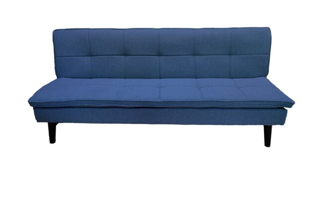 The Fermo 2 Seater Sofa Bed in Grey, Silver or Navy Blue One Size