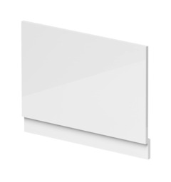 Balterley MDF Bath End Panel & Plinth White Gloss White 1