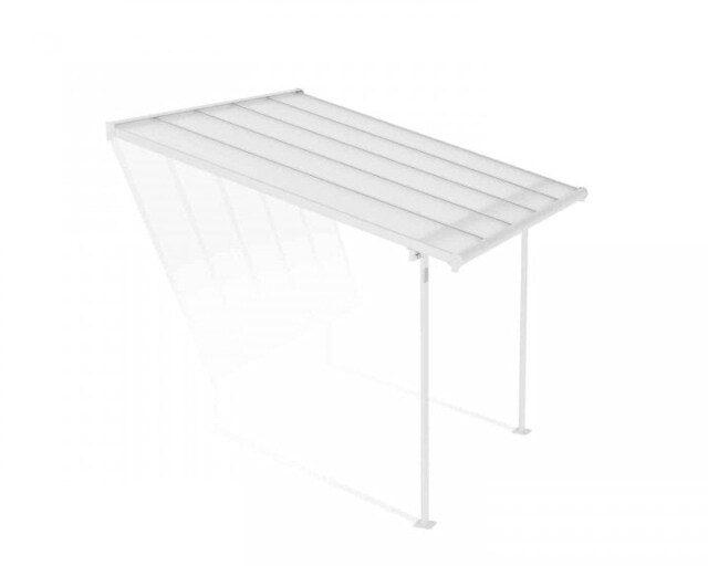 Patio Cover Sierra 3 x 3.05 Clear - Polycarbonate - L314 x W299 x H305 cm - White White