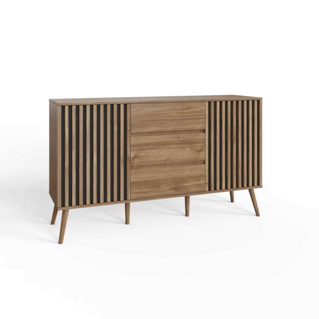Rowan Large Sideboard Brown Oak