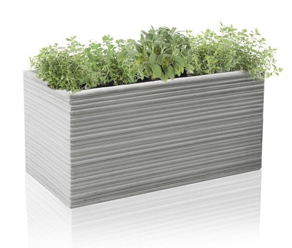Primrose Terracotta Style Fibrecotta Berniss Trough Planter 50cm