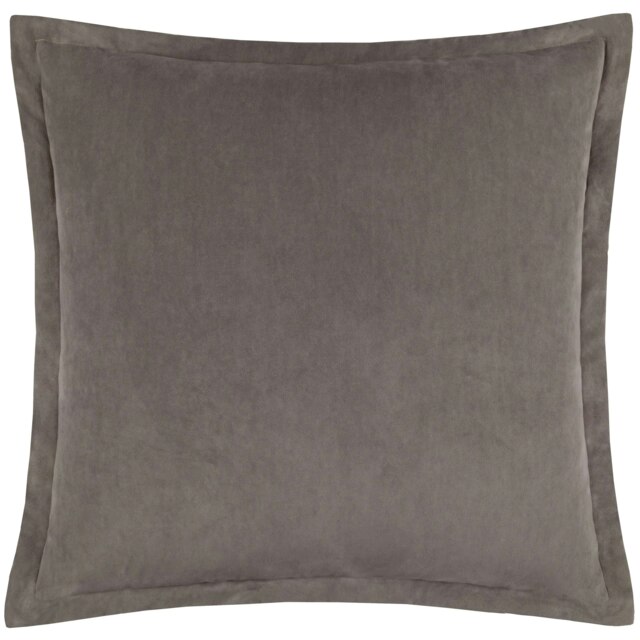 Yard Merton Velvet Taupe Filled Cushion 55 x 55 cm Multi