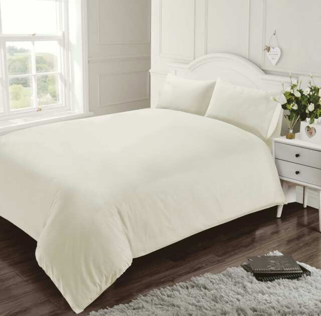 400 Thread Count Oxford Housewife Pillowcase Each Cream Standard 1