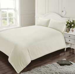 400 Thread Count Oxford Housewife Pillowcase Each Cream Standard 1