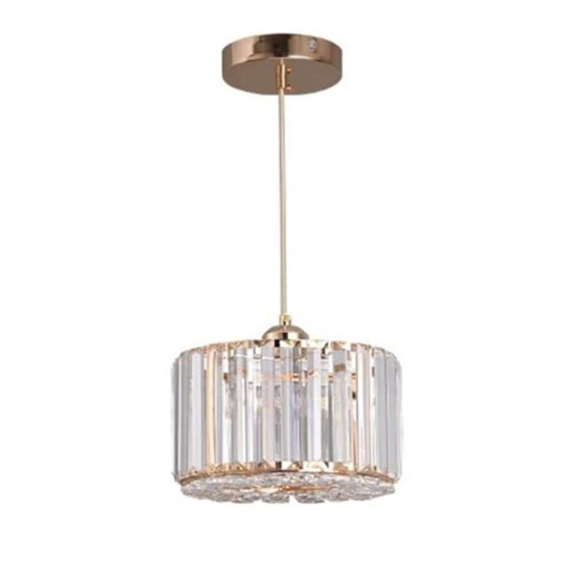 1 Way Kitchen Island Glass Ceiling Hanging Light Pendant Lamp