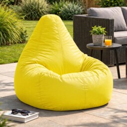 Recliner Indoor Outdoor Bean Bag Burnt Orange Bean Bag Chair