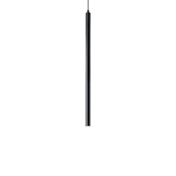 Ultrathin LED 1 Light Slim Ceiling Pendant Black