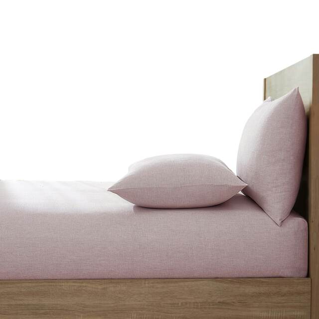 Martex Linen Fitted Sheet Pink - King