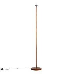 Valuelights Modern Dark Wood Floor Lamp Base