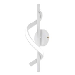 Modern Spiral LED Wall Light 3 Color Lights Sconce White
