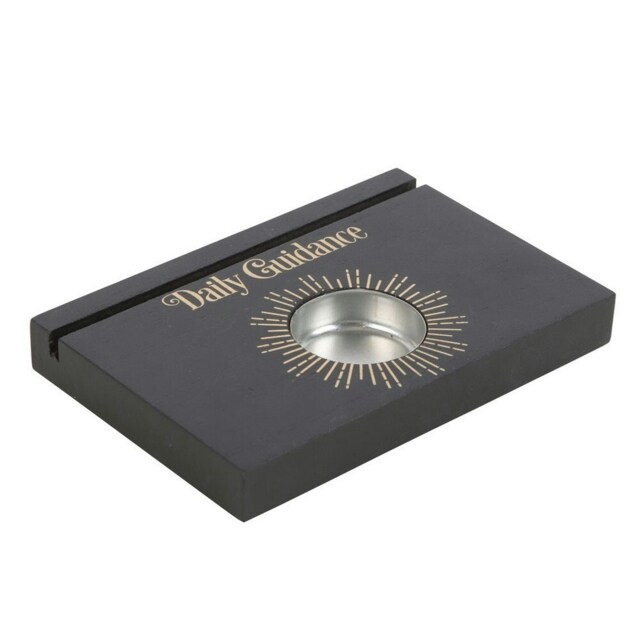 Something Different Daily Guidance Tarot Cards Tealight Holder - Black/White - One Size