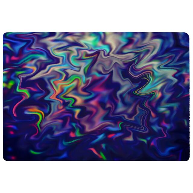 Psychedelic Marble Rug Multi