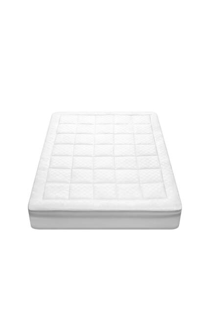Living and Home Mattress Protector Cover- Double Size White Double