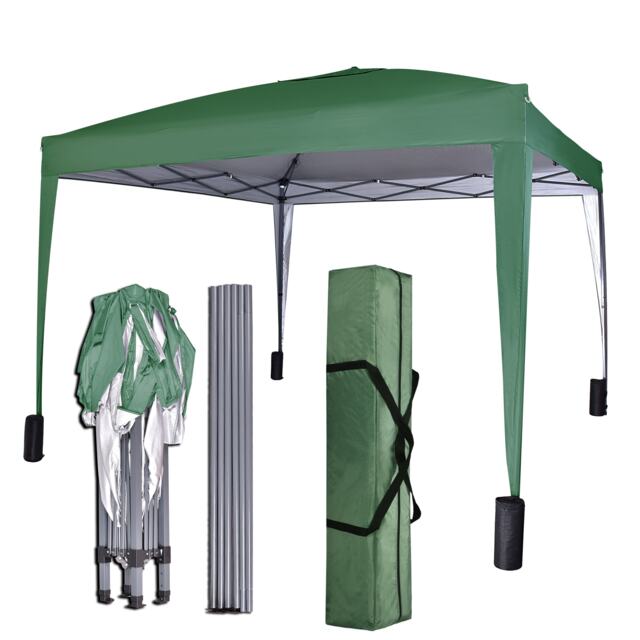 MCC Direct 2X2 Pop up Green Gazebo Green Green