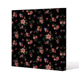 Beautiful Pink Flowers (Canvas Print) / 77 x 77 x 4cm Multi