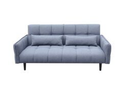 Bello 2 Seater Sofa Bed in Grey or Silver Grey One Size