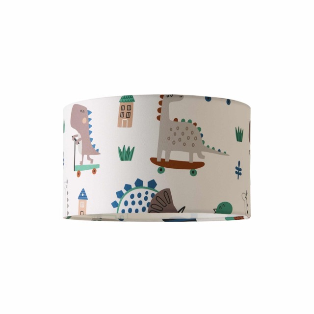 ValueLights Kids Skating Animal Easy Fit Ceiling Light Shade and Bulb