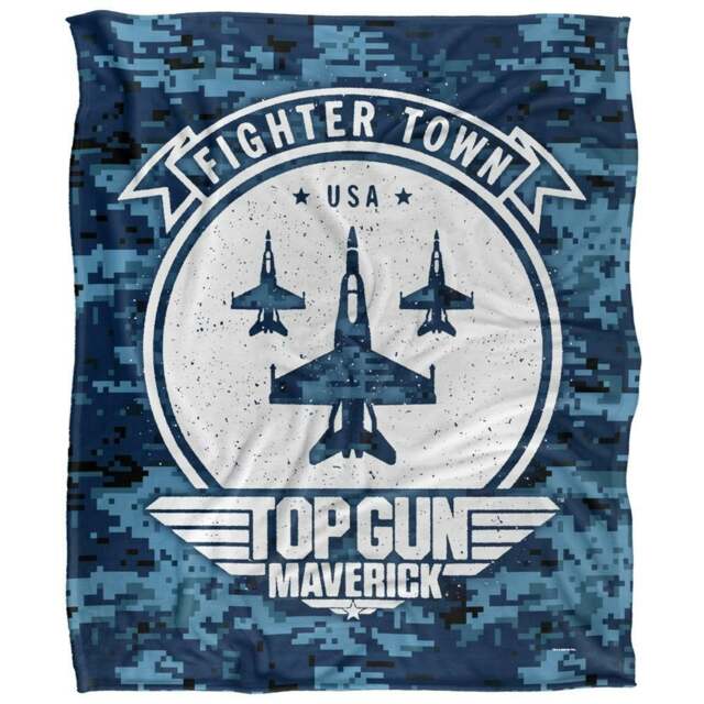 Top Gun: Maverick Fighter Town USA Blanket - Multicoloured - One Size