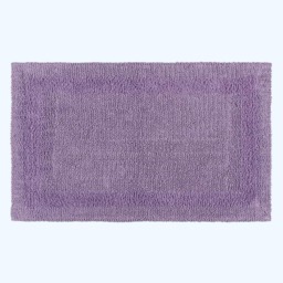Homescapes Luxury Reversible Extra Large Bath Mat - Lilac Purple Lilac