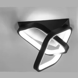LED Ceiling Light Fixtures Cool Light Black
