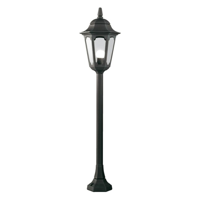 Parish 1 Light Outdoor Bollard Lantern Black IP44, E27