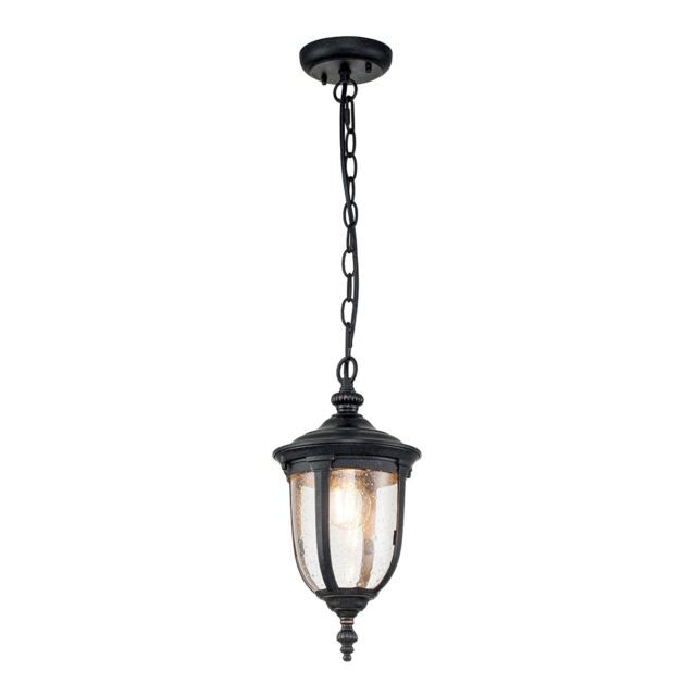 Cleveland Outdoor Pendant Ceiling Light Weathered Bronze, IP44